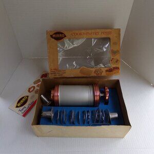 Vintage Mirro Cookie Press Christmas Wedding Cooky Pastry Press